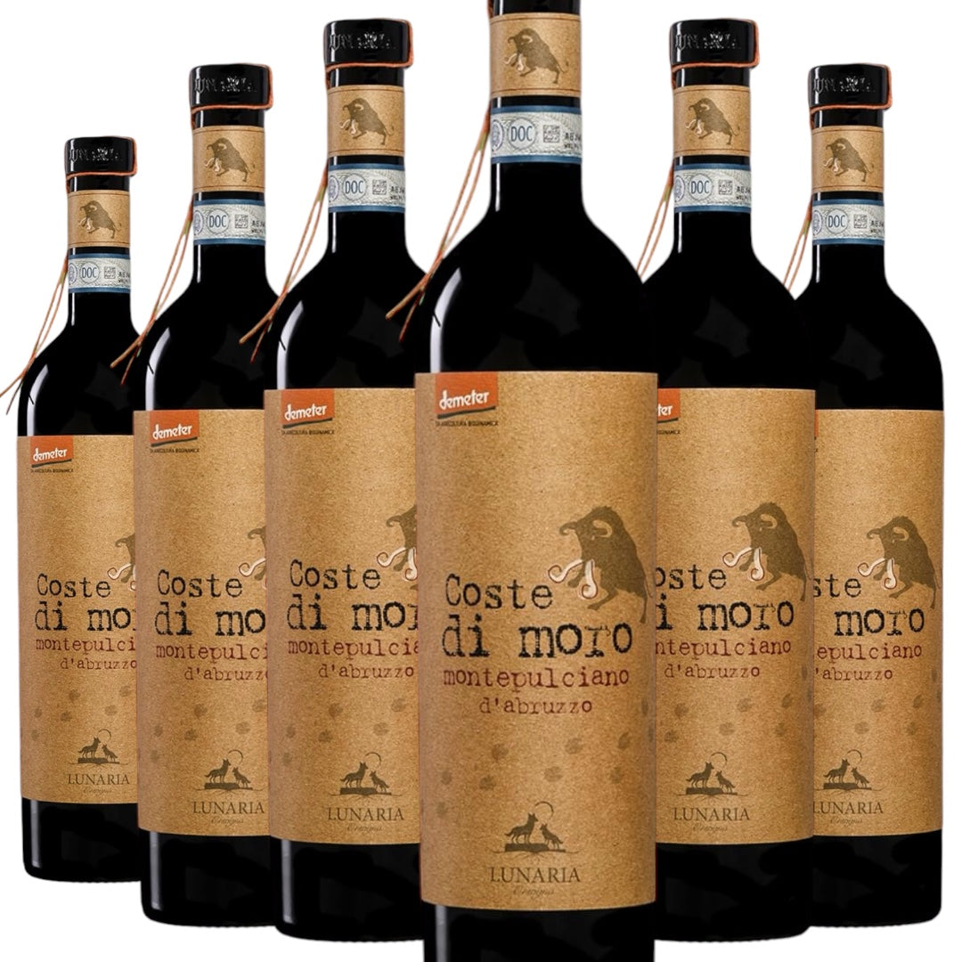 €50 Box Offer - x 6 Bt. Coste di Moro Montepulciano