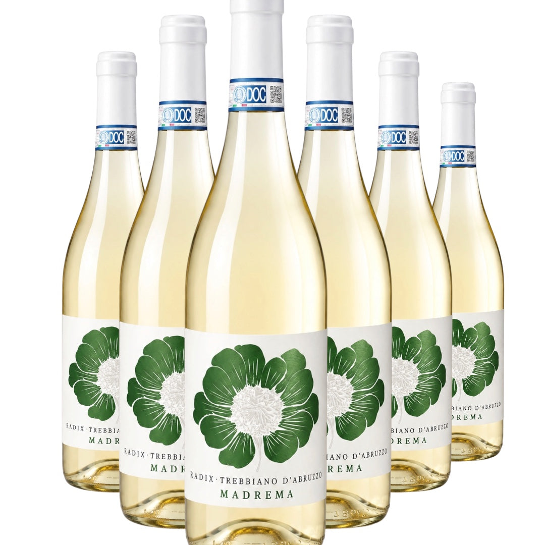 €50 BOX of 6 bottles Madrema Radix - Trebbiano d'Abruzzo