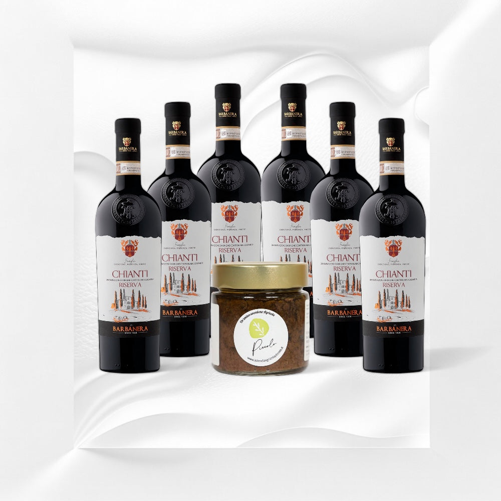 Chianti Riserva + Crema di Olive Offer